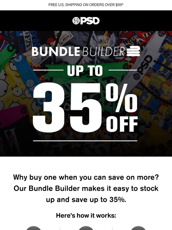 Mix, match, and save up to 35%