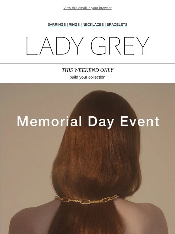 Limited-Time Memorial Day Savings