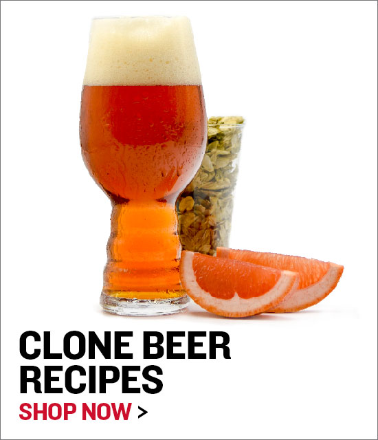 Clone Beer Recipes. SHOP NOW >