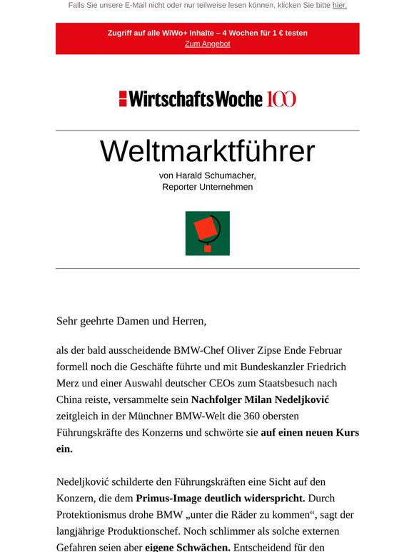 Was der neue BMW-Chef Milan Nedeljković plant