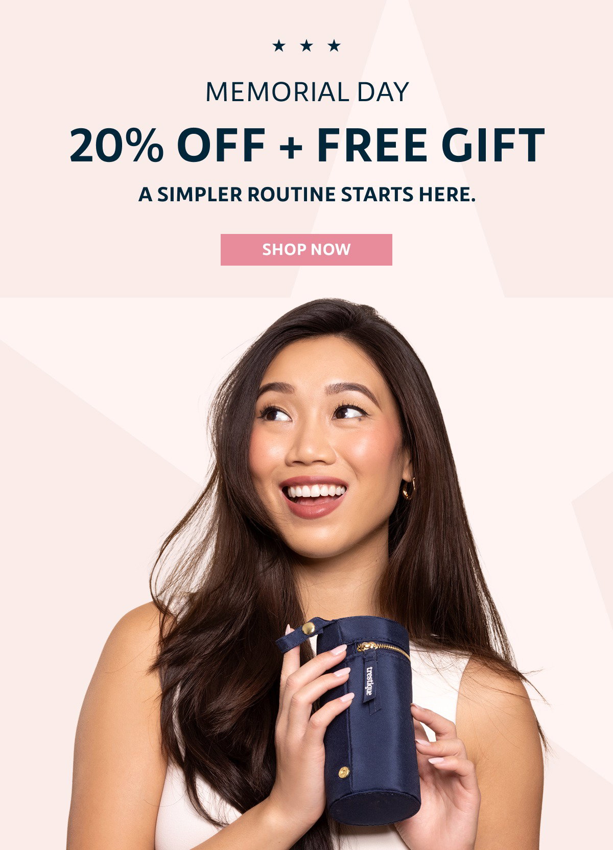 Memorial Day - 20% Off + Free Gift