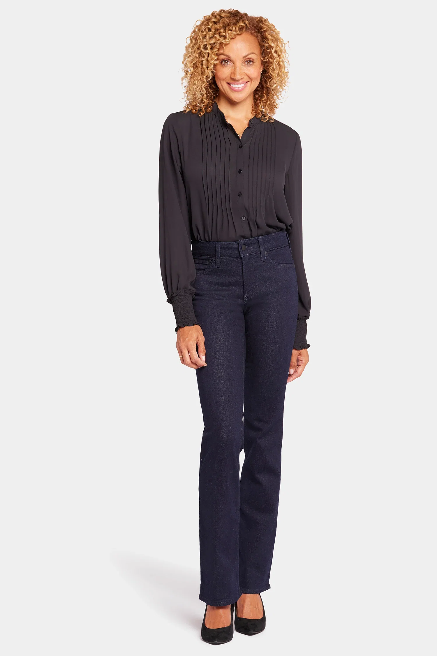 Image of Barbara Bootcut Jeans - Rinse
