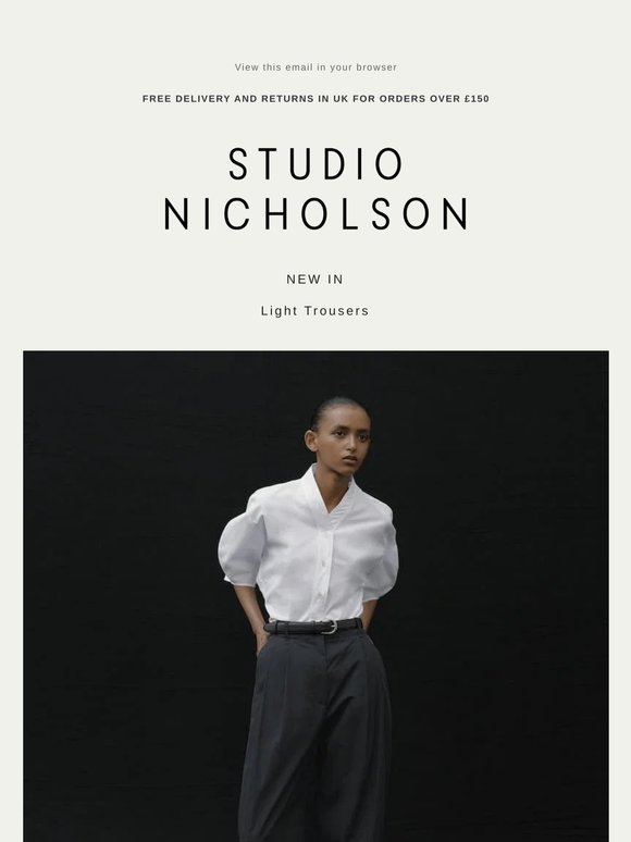 NEW IN | Light Trousers