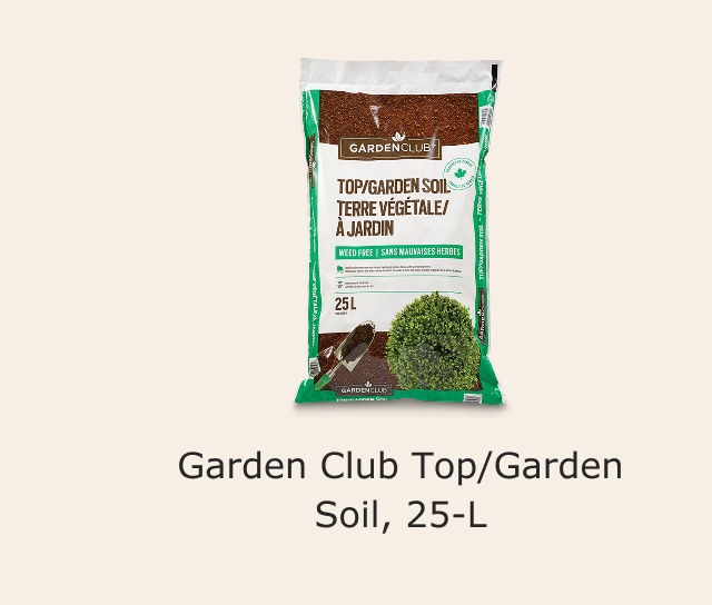 Garden Club Top/Garden Soil, 25-L.