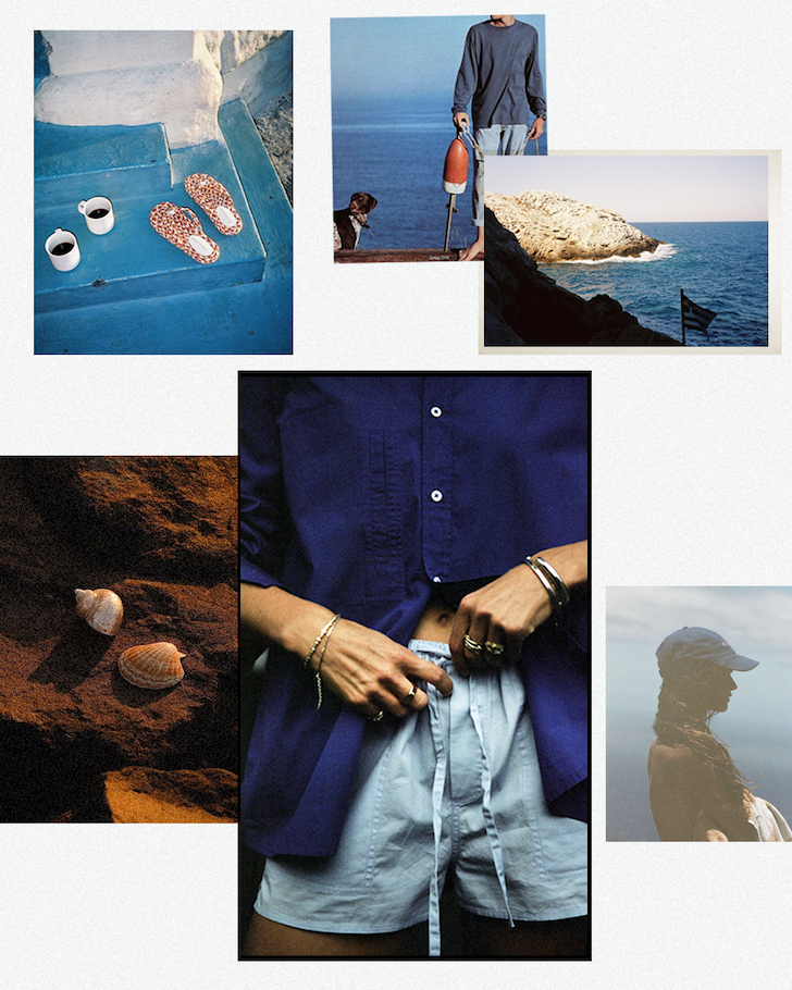 Sóller Shirt: Fine Poplin, Cobalt Blue