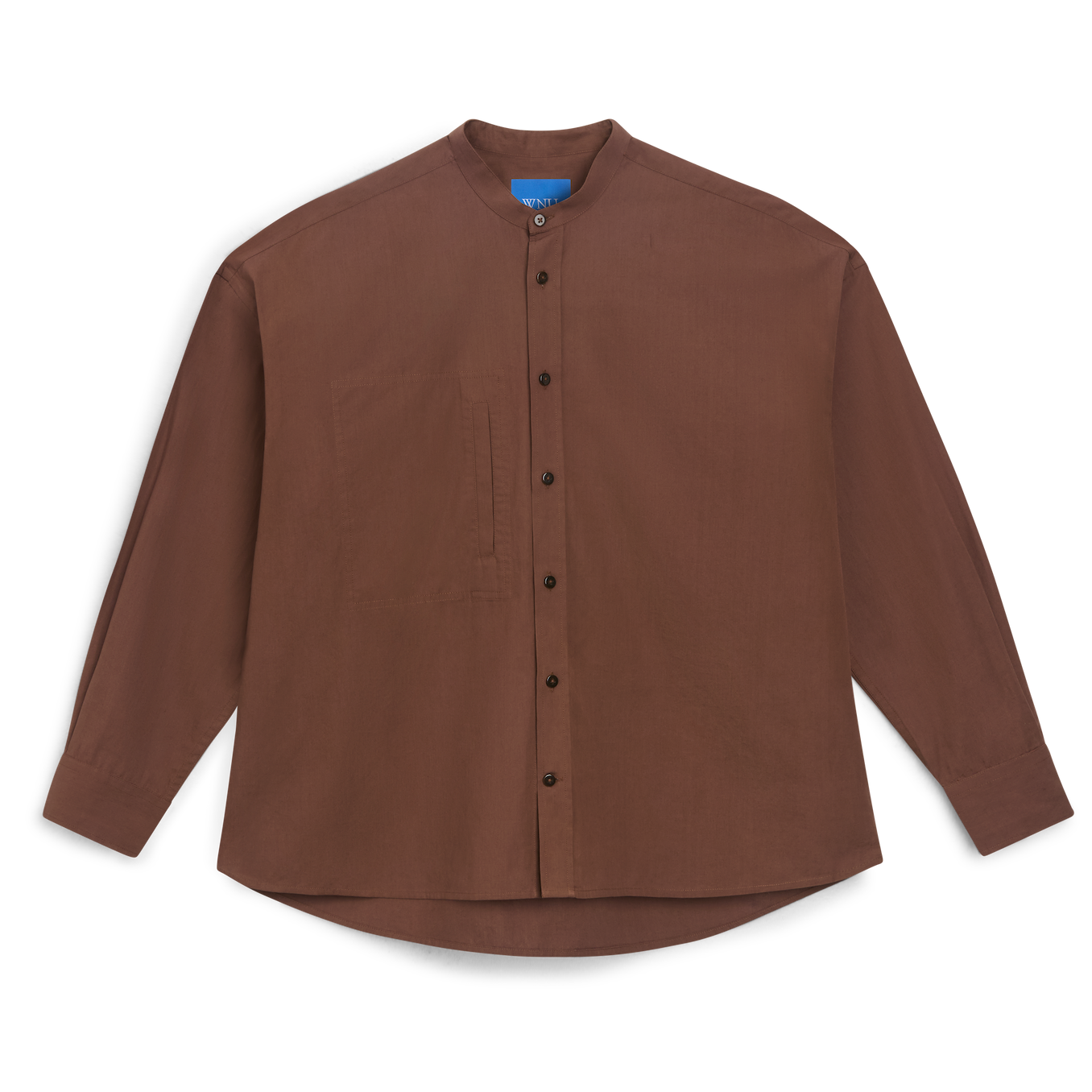 Portlligat Shirt: Fine Poplin, Mocha