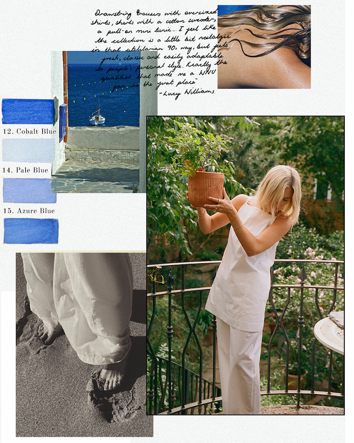 Andros Dress: Fine Poplin, White