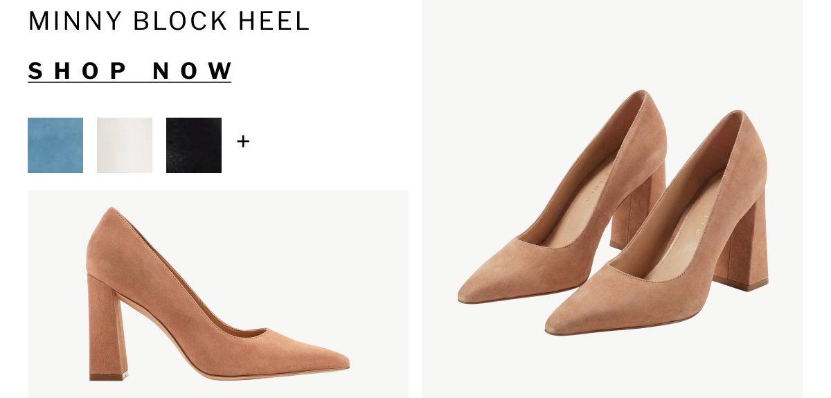 MINNY BLOCK HEEL [ SHOP NOW ]