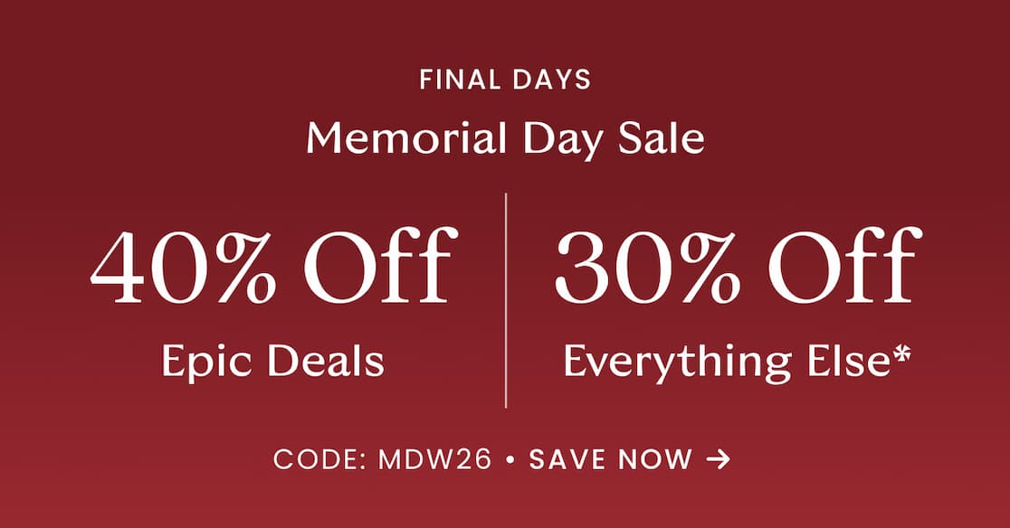 Memorial Day Sale