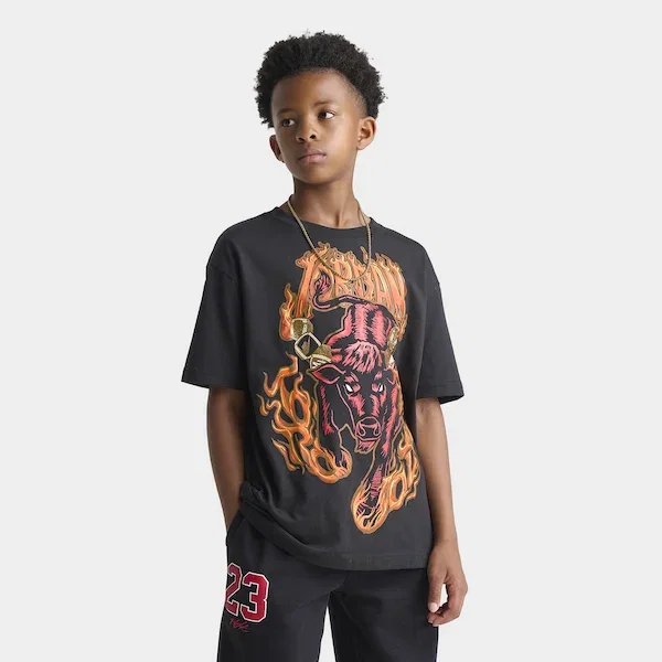 Jordan Toro Bravo Retro Graphic T-Shirt
