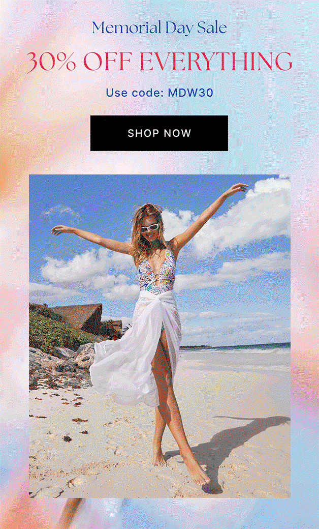Memorial Day Sale 30% OFF EVERYTHING