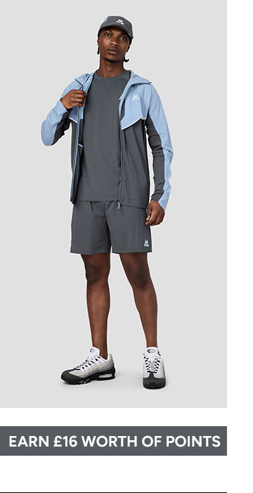 MTX TRAIL TRACTION WINDBREAKER CLOUDY BLUE SLATE GREY 
