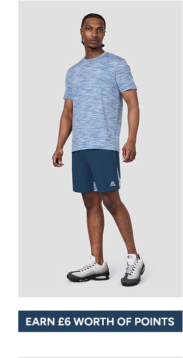 TRAIL TSHIRT LIGHT BLUE MULTI
