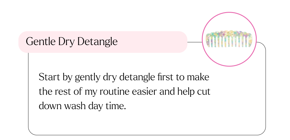 Curly Hair Combs - Detangling Made Easy