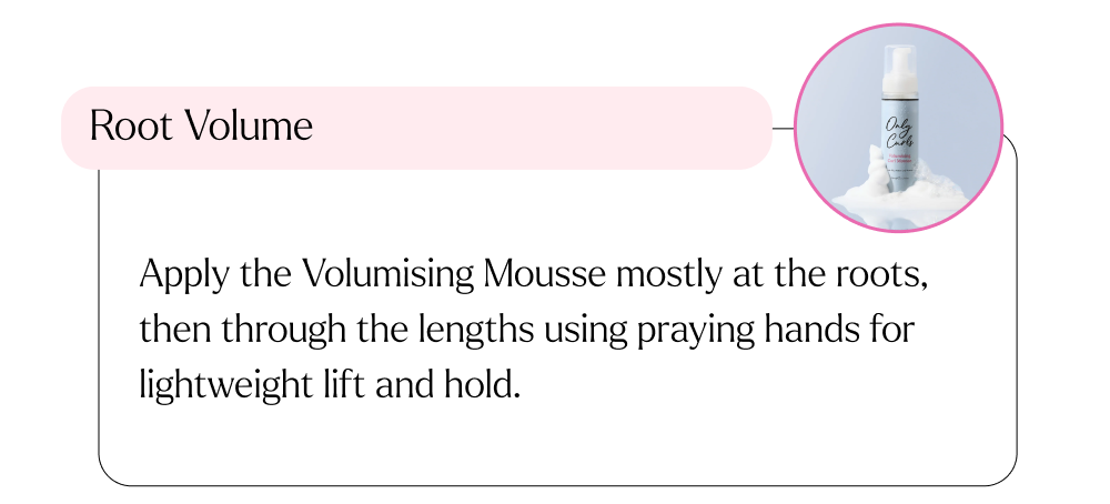 Volumising Curl Mousse