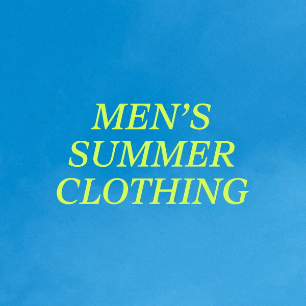 Men's Summer CLothing