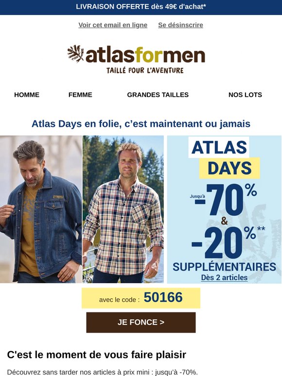 Vos -20% Supplémentaires vous attendent
