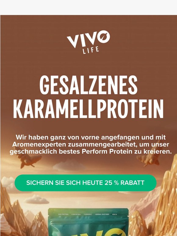 🍯 Neu: Salted Caramel Perform (25% Rabatt)