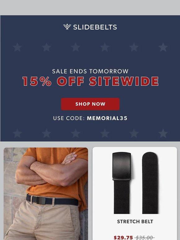 Sitewide Memorial Day SALE Ends Monday!⏳