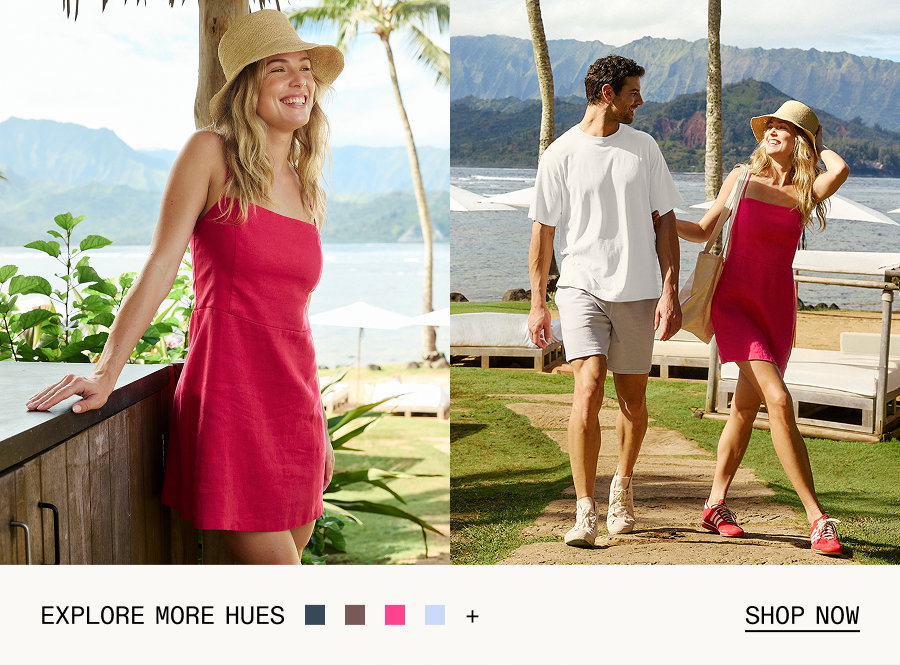 SoftWash Linen Seaside Mini Dress
