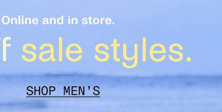 Shop Men's Sale Styles