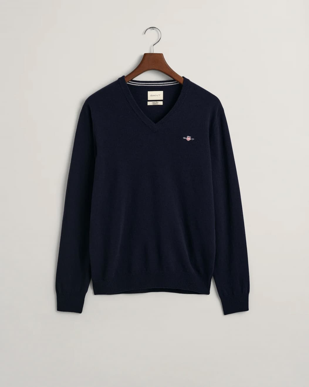 Superfine Lambswool V-Neck Sweater