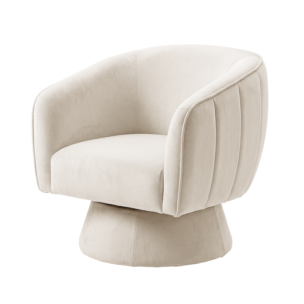 Arlo Chenille 360° Swivel Accent Chair