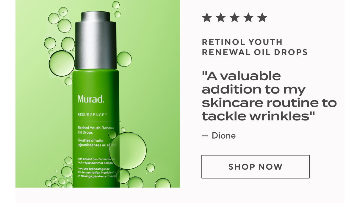 Retinol Youth Renewal Oil Drops
