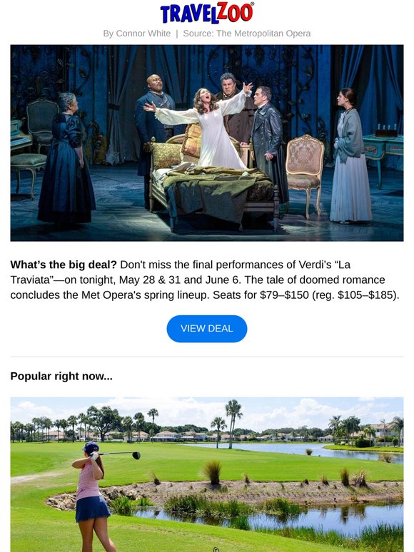 $79 & up— 'La Traviata' at the Met Opera: final performances