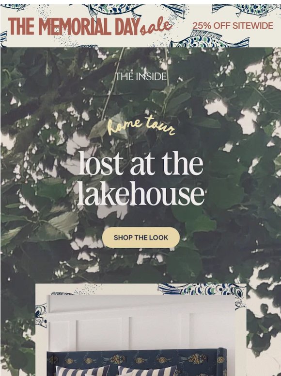 Lakehouse style where pine meets pier