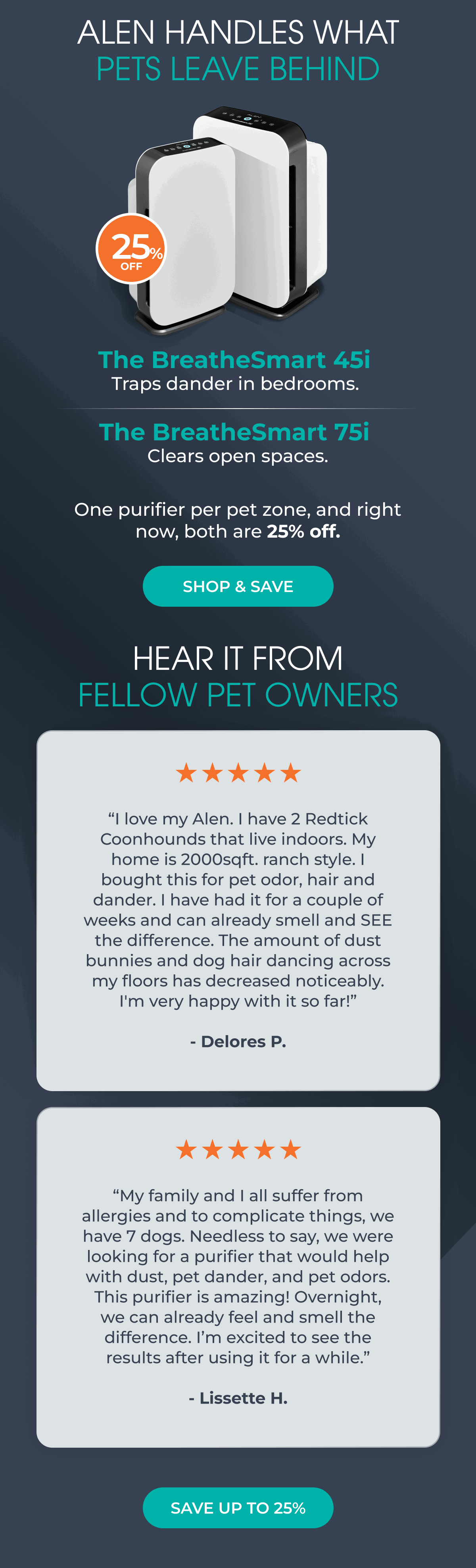 Alen Handles What Pets Leave Behind