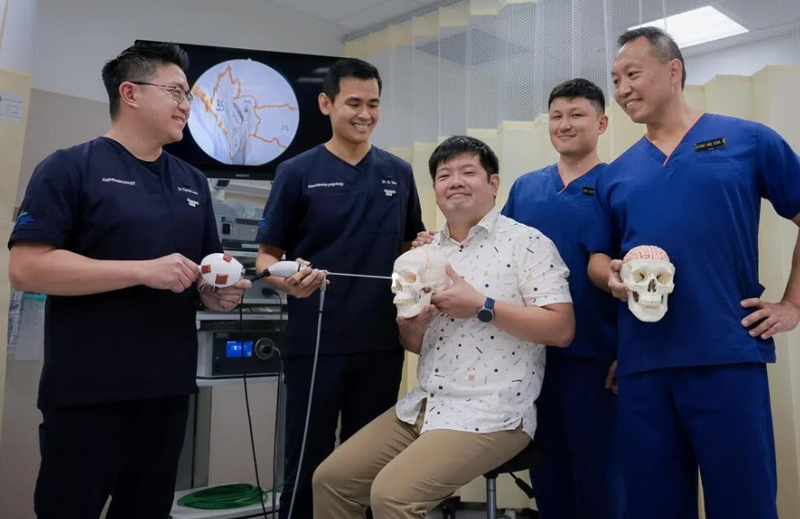 Surgeons perform first brain tumour removal through eye socket in Singapore