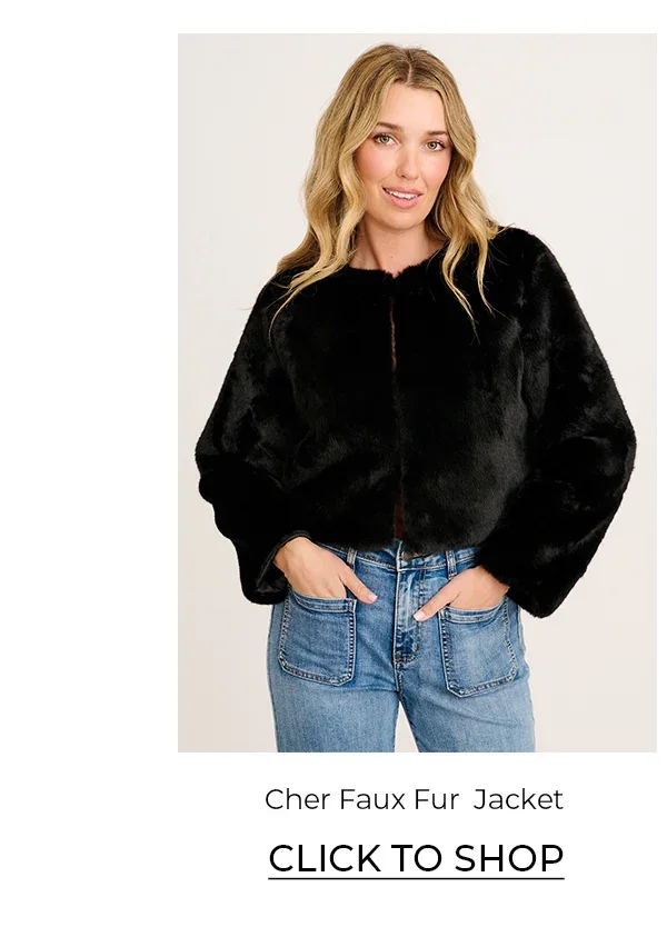Cher Faux Fur Jacket
