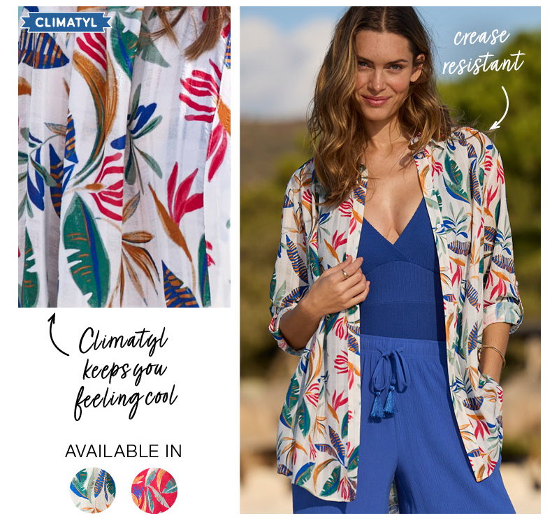 Climatyl Tropical Print Shirt