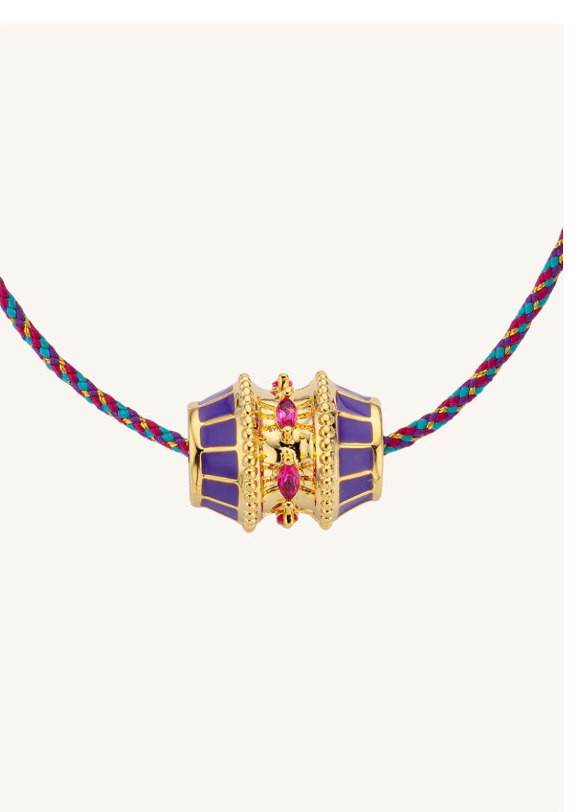 NECKLACE - PURPLE TALISMAN