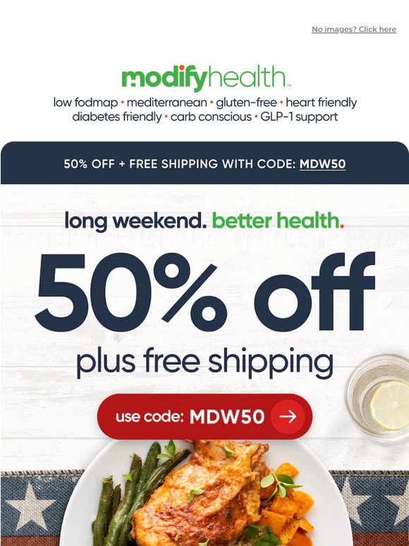 💚 Memorial Day reset? Take 50% off!
