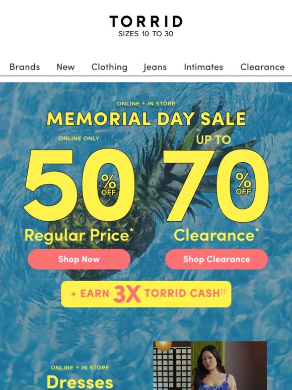 Memorial Day Sale = HOT HOT HOT