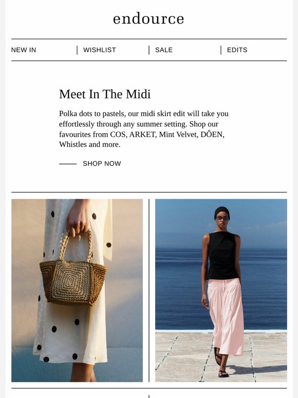 Midi skirts you'll love