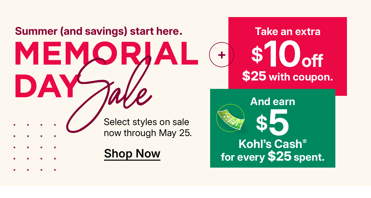 shop the memorial day sale