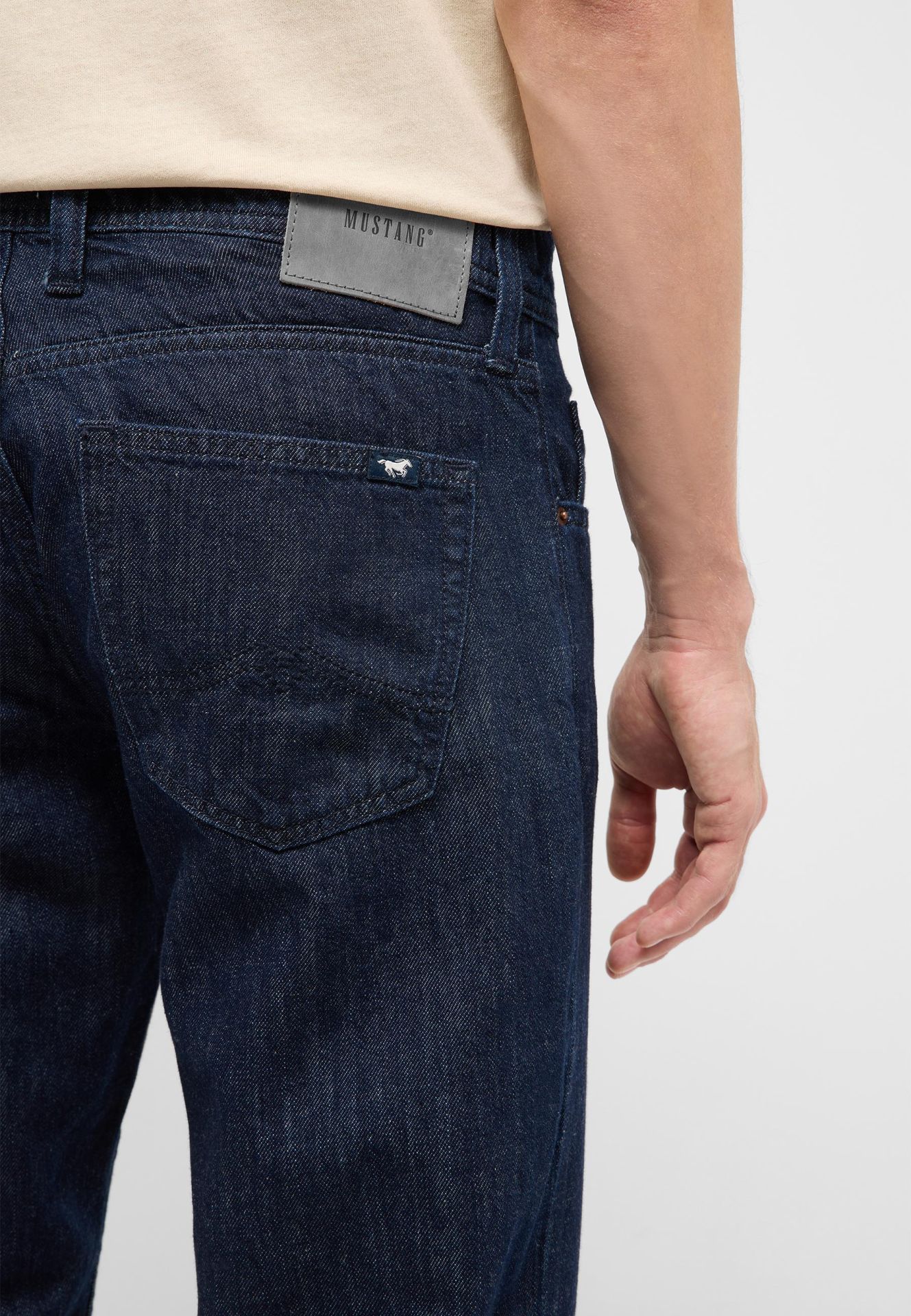 Jeans Style Denver Straight Linen mit Leinenanteil