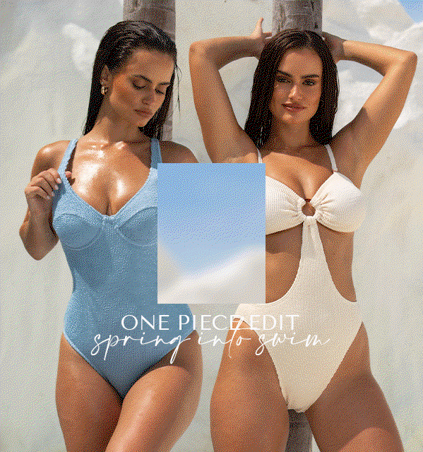 ONE PIECE EDIT - Spring into Swim