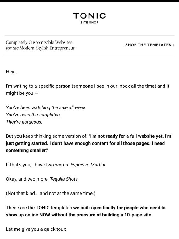 You don't need a 15-page website. (Hear me out.)