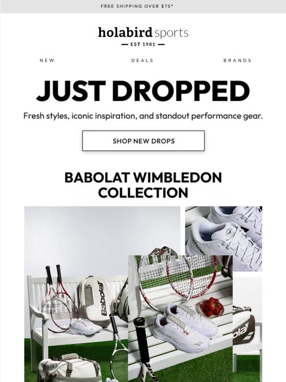 NEW DROPS: Babolat Wimbledon + R.A.D Mallow