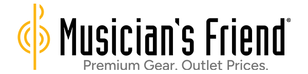 Musician's Friend. Premium Gear. Outlet Prices. Logo