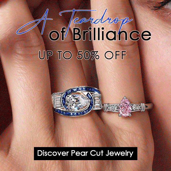pear cut jewelry