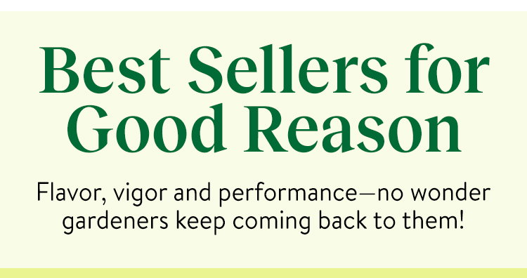 Customer Favorites