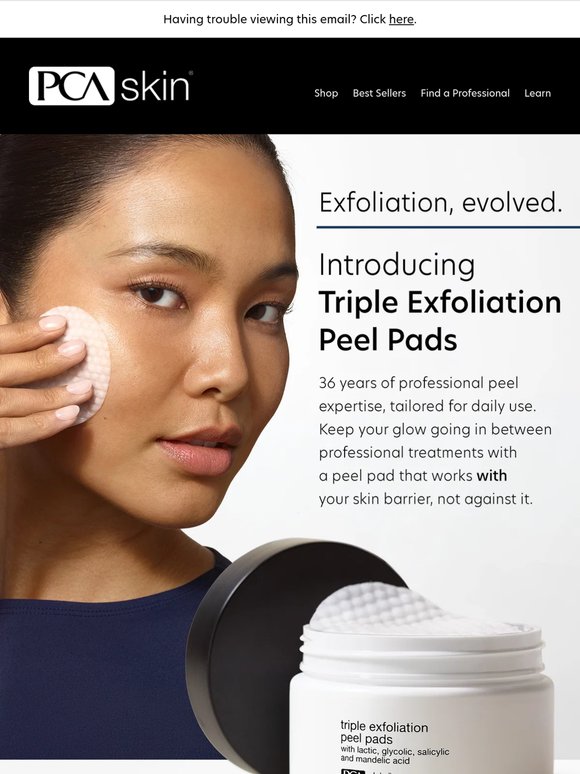 Exfoliation, evolved. Join the waitlist.