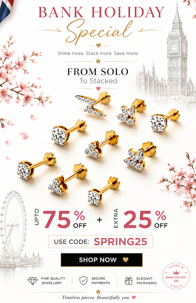 75% off on Earrings