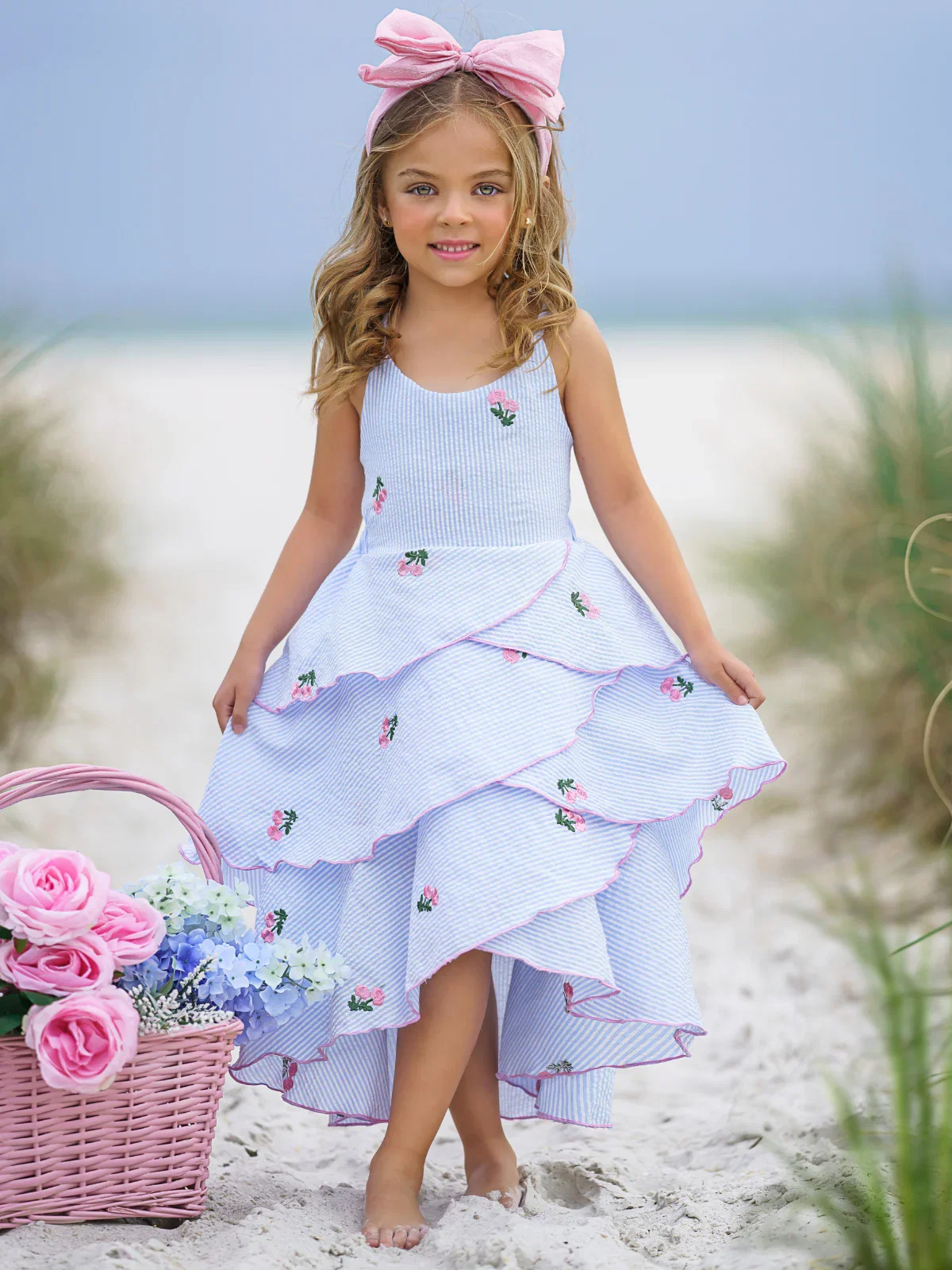 Image of Pretty Petal Southern Belle Tiered Dress
