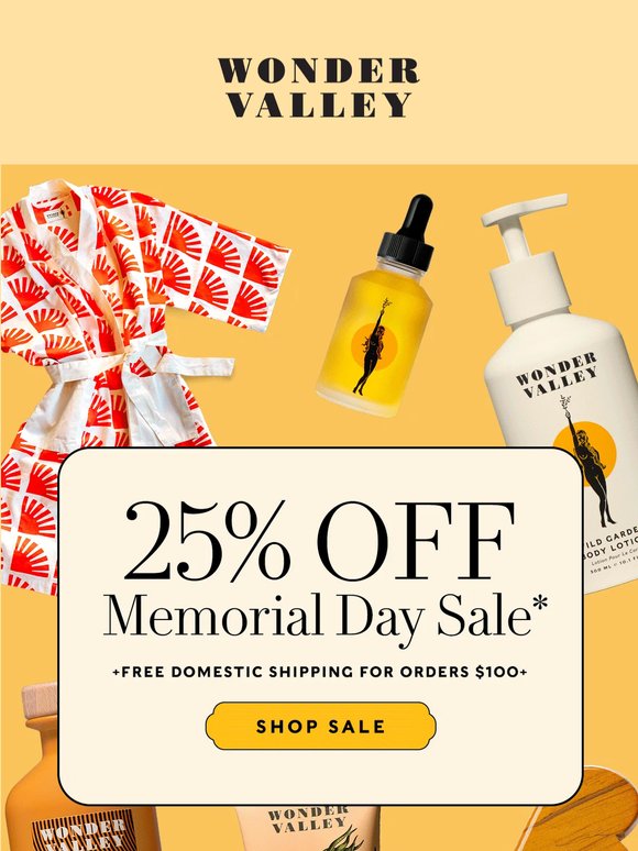 25% OFF Sale Ends Tomorrow ⏳